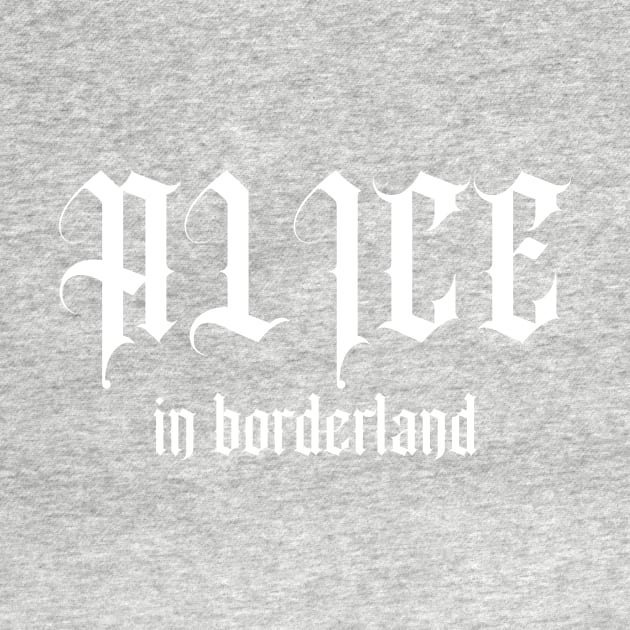 Alice in borderland title white by CERA23